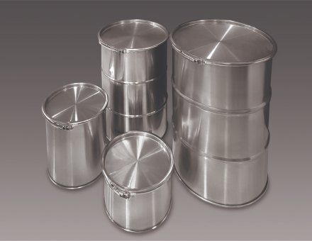 stainless steel open head drum 2