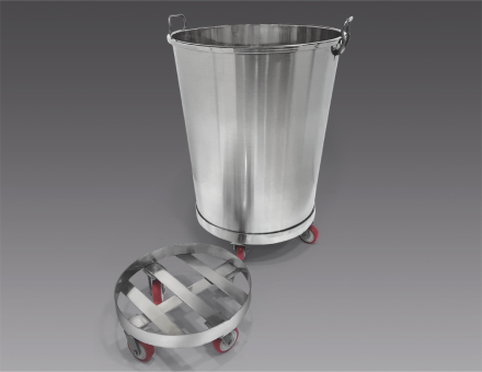 stainless steel conical containers (crevice free) 2